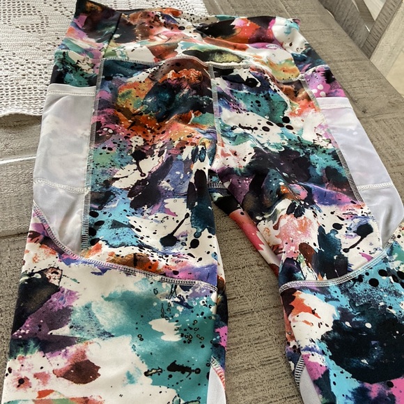 3 from 20!! BSP Womens Activewear Leggings Size L Pockets High Waist - Picture 3 of 8